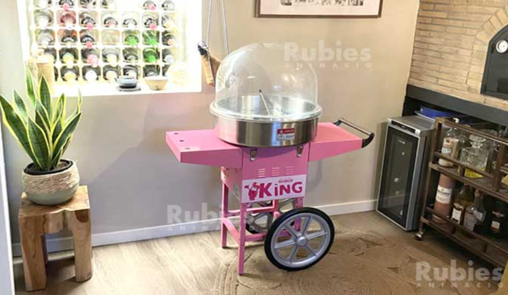Máquina de algodón de azúcar para eventos y fiestas